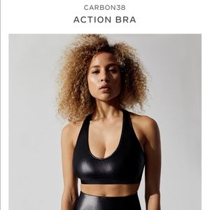 Excellent condition Carbon38 black Action Bra